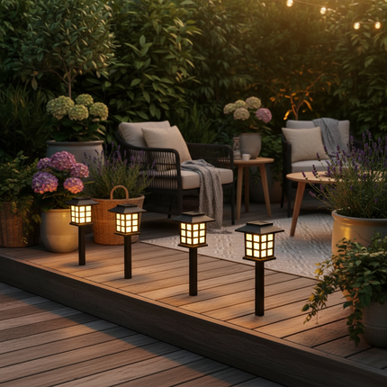 Warm Light Decking