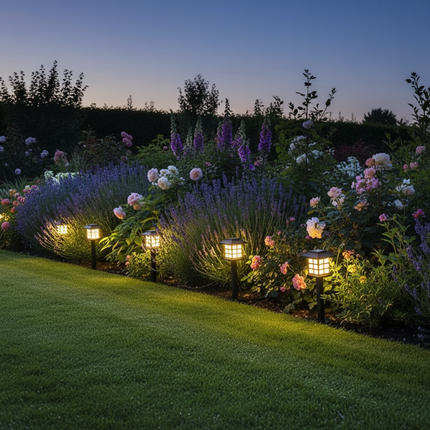 Warm Light Lawn Edge