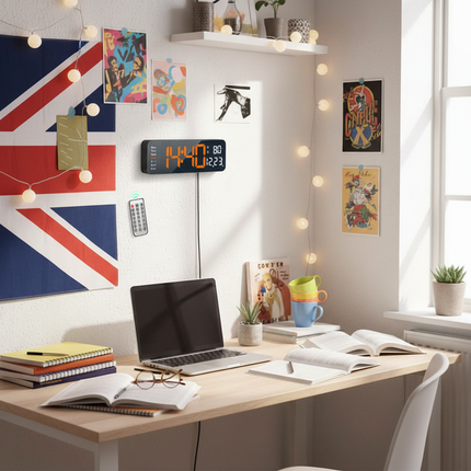 White Clock Teen Room