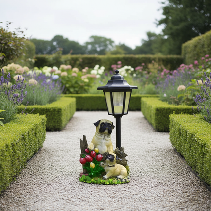 Yellow Dog – Manicured English Garden
